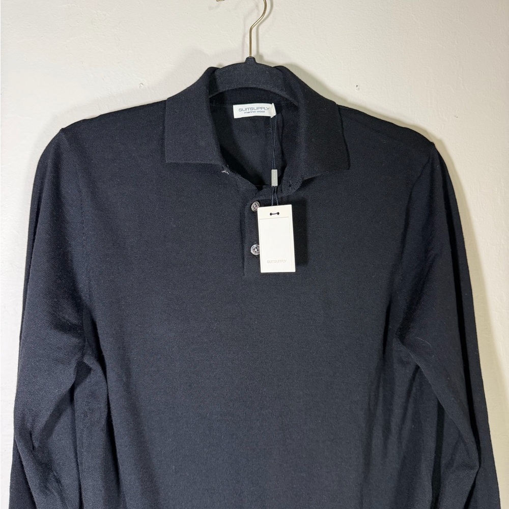 Suitsupply Dark Navy Men's Sweater - Picture 3 of 8
